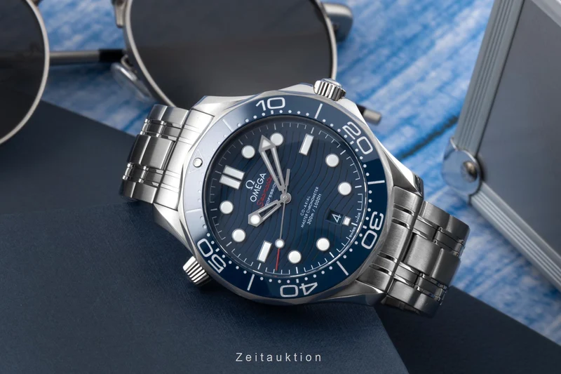 Omega Seamaster steel automatic men's watch 210.30.42.20.03.001 LP: 6500EUR [2604460]