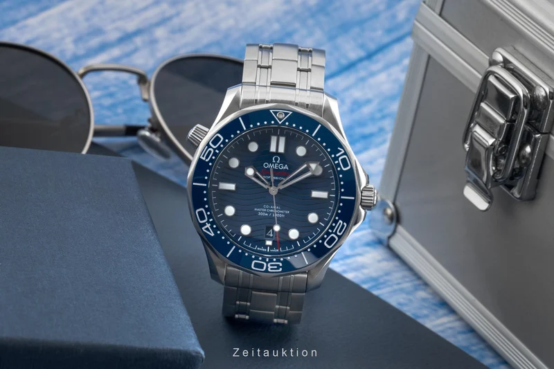 Omega Seamaster steel automatic men's watch 210.30.42.20.03.001 LP: 6500EUR [2604460]