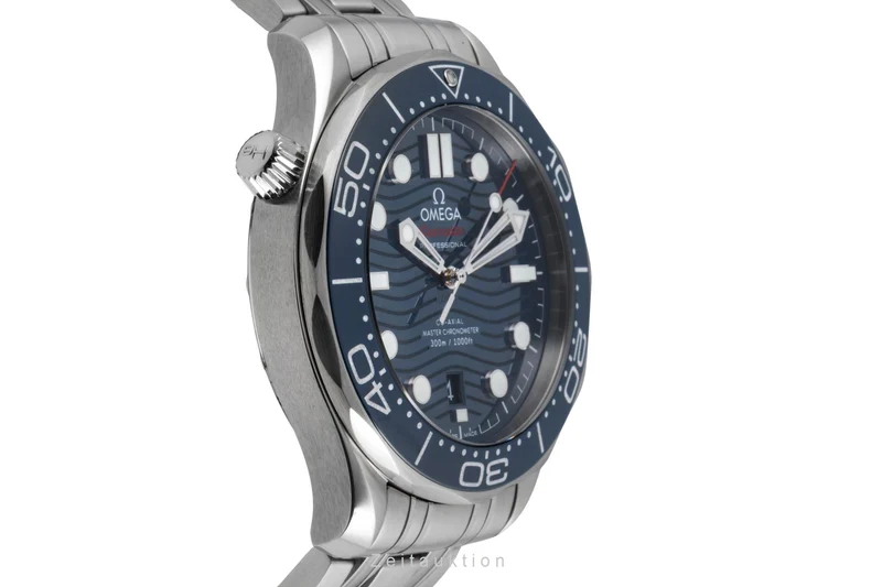 Omega Seamaster steel automatic men's watch 210.30.42.20.03.001 LP: 6500EUR [2604460]