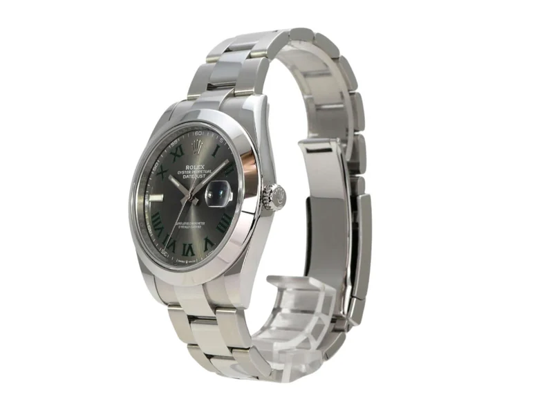 Rolex Datejust 41 Edelstahl 126300 Rhodium Römisch