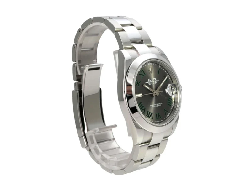 Rolex Datejust 41 Edelstahl 126300 Rhodium Römisch