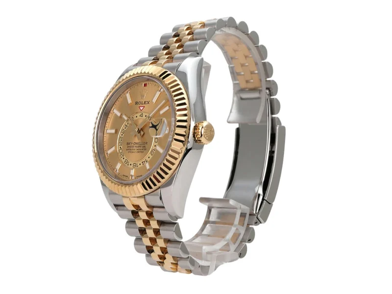 Rolex Sky-Dweller 326933 Champagner Jubile-Band