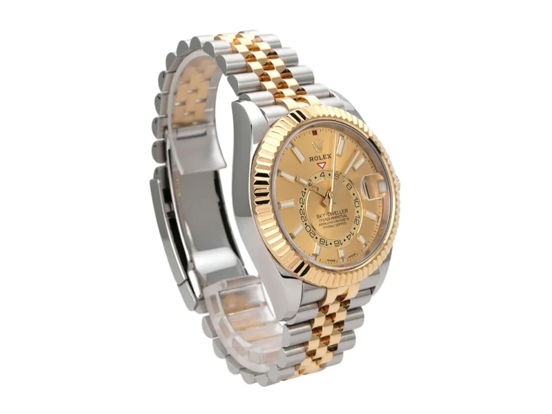 Rolex Sky-Dweller 326933 Champagner Jubile-Band