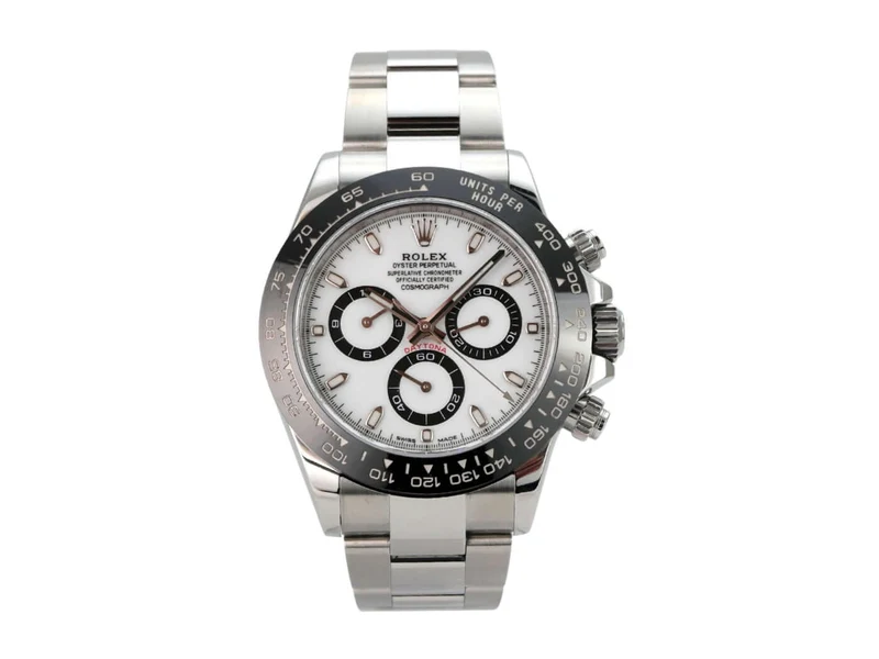 Rolex Daytona Edelstahl 116500LN Weiß