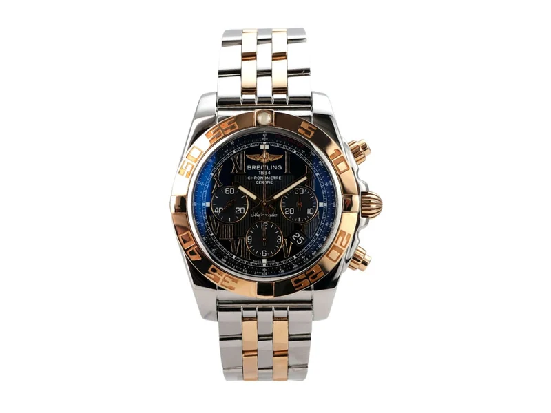 Breitling Chronomat 44 CB011012.B957.388C Edelstahl Rosegold Schwarz