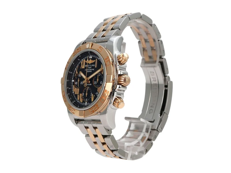 Breitling Chronomat 44 CB011012.B957.388C Edelstahl Rosegold Schwarz