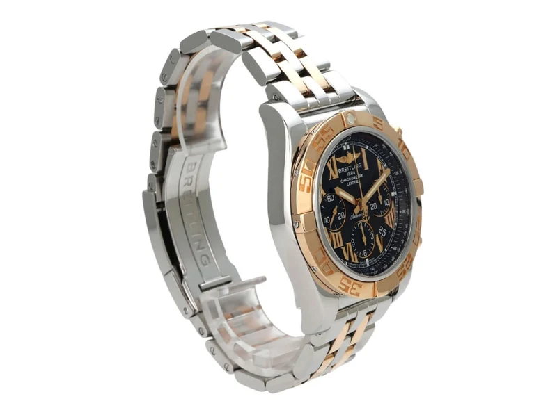 Breitling Chronomat 44 CB011012.B957.388C Edelstahl Rosegold Schwarz
