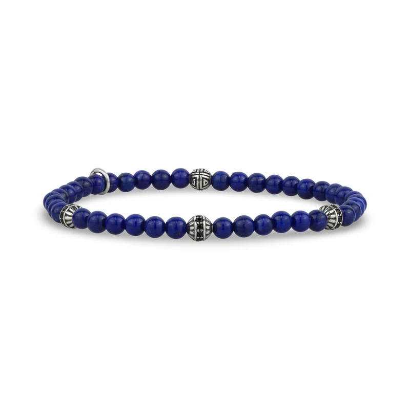 Lapislazuli Enigma Perlenarmband