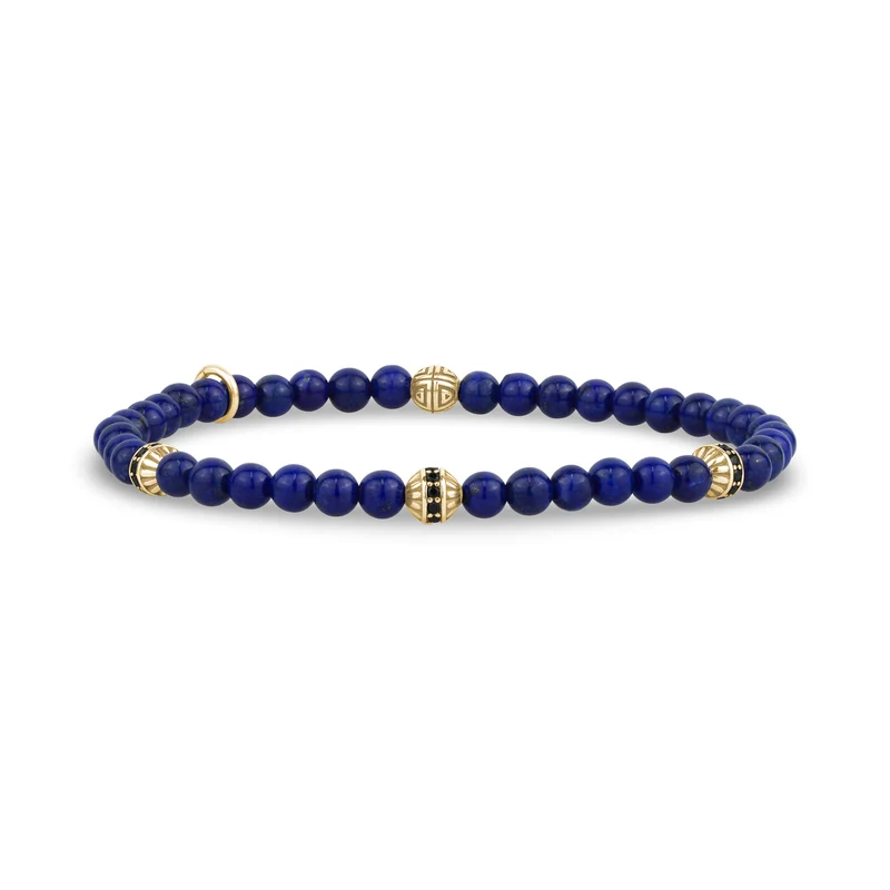 Lapislazuli Enigma Perlenarmband