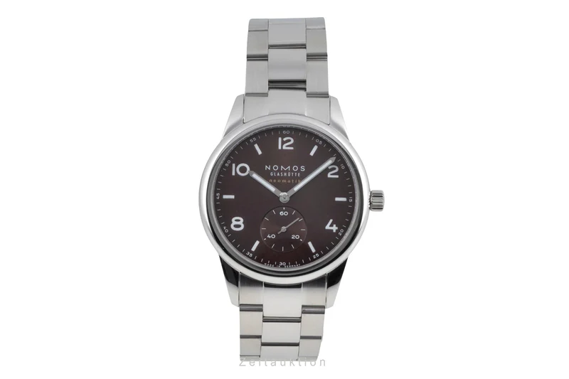 Nomos Club steel automatic men's watch 759 LP: 3000EUR [2604735]