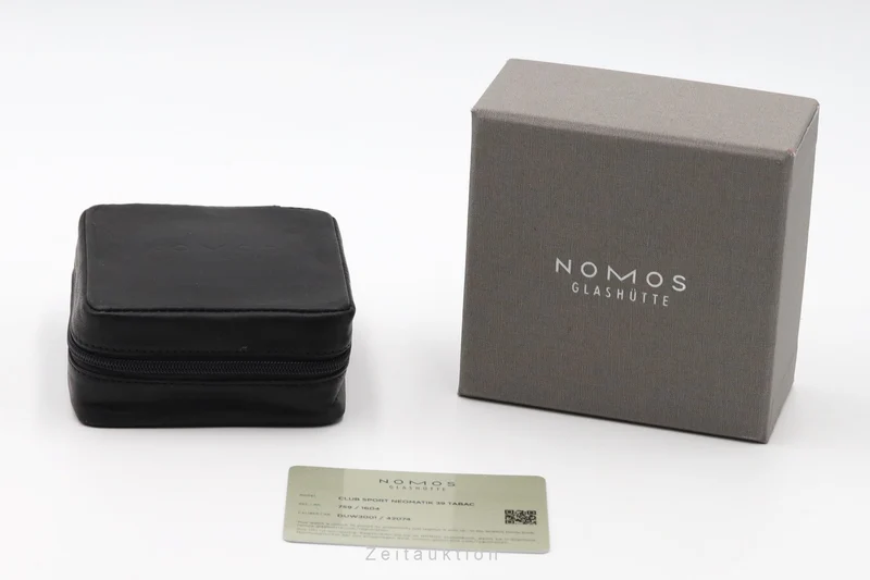 Nomos Club steel automatic men's watch 759 LP: 3000EUR [2604735]