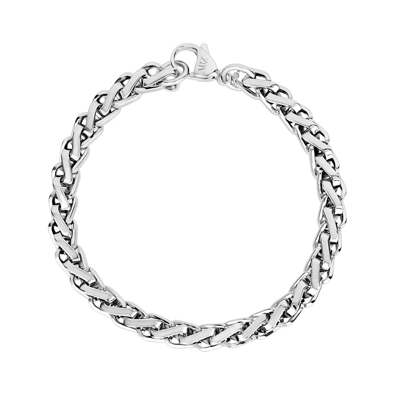 Quadratisches Weizen-Kettenarmband | 6MM