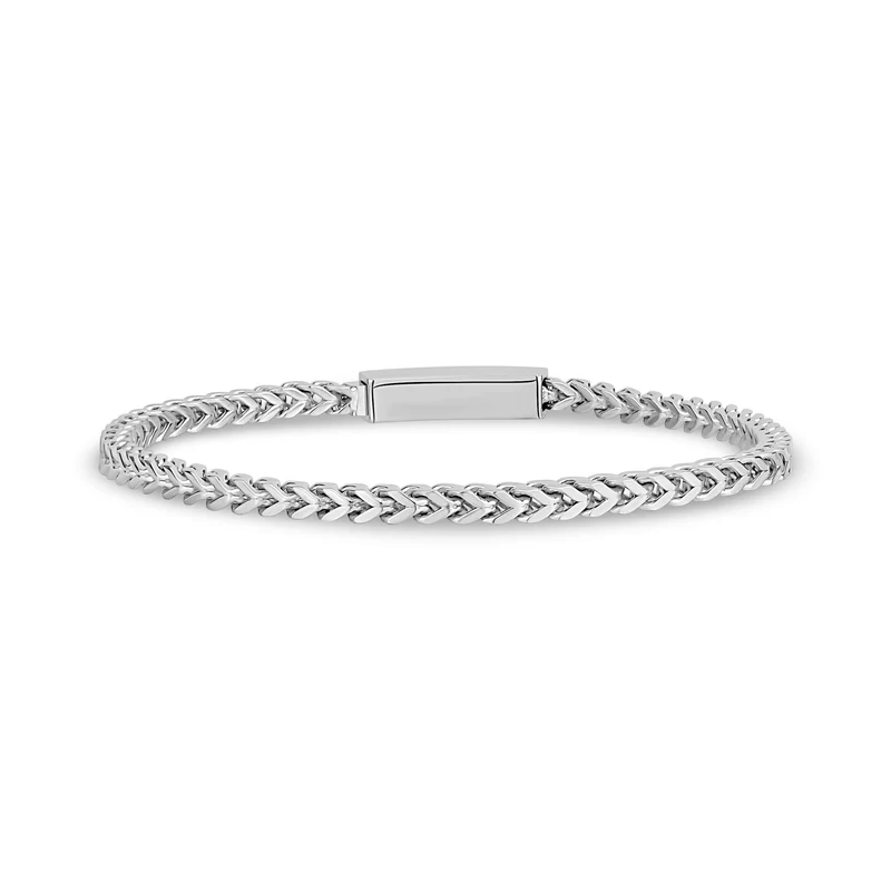 3mm dünnes Franco-Gliederarmband