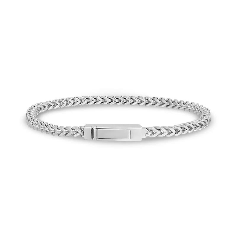 3mm dünnes Franco-Gliederarmband