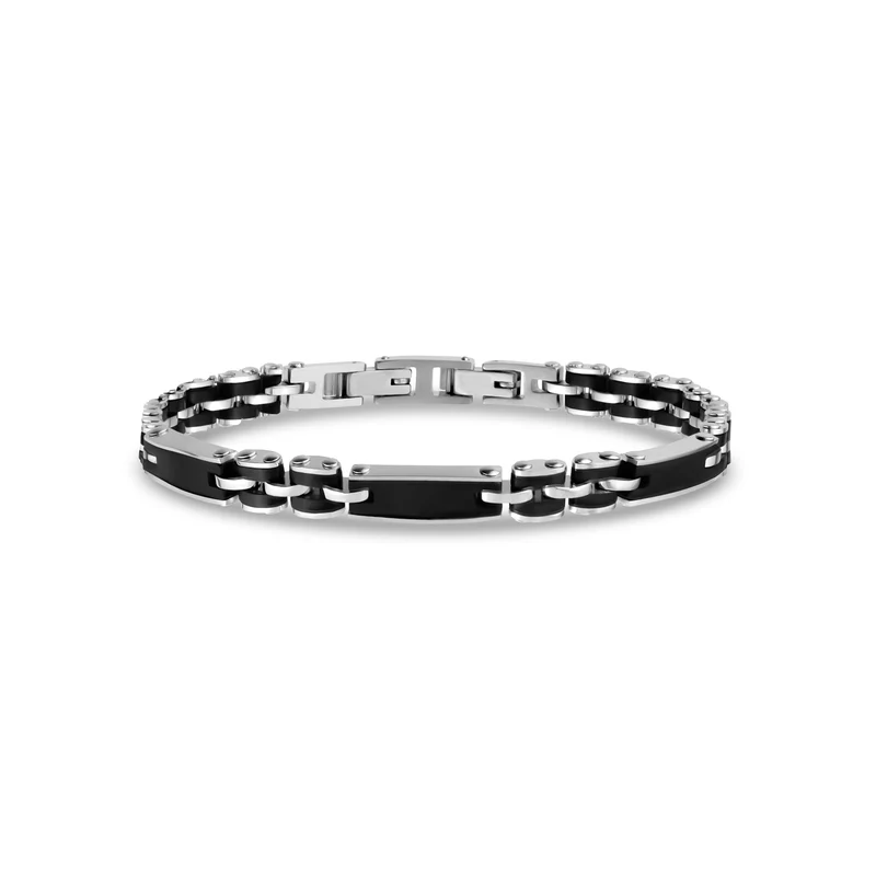 Dunkles Mosaik-Armband