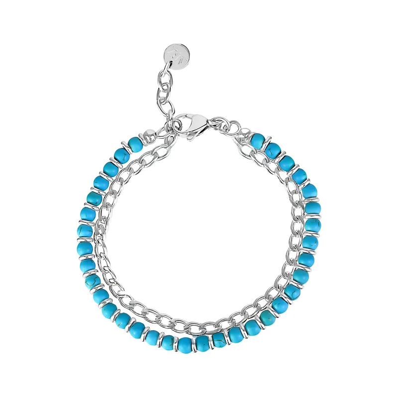 Aqua Duo Gliederarmband