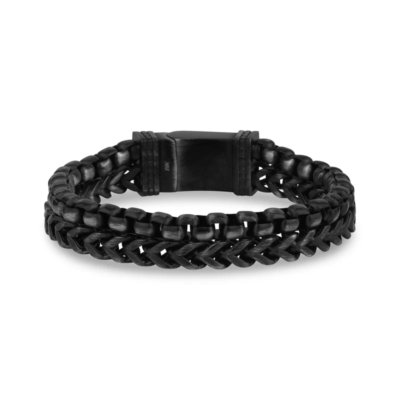 Rundes Box + Franco Gliederarmband