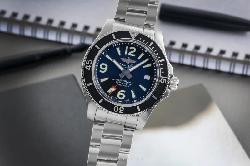 Breitling Superocean steel automatic men's watch A17366021B1A1 [2604609]