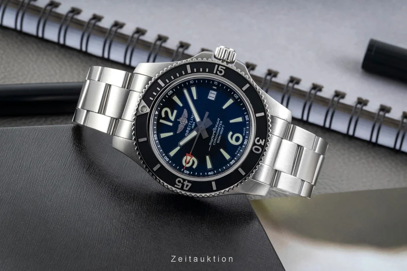 Breitling Superocean steel automatic men's watch A17366021B1A1 [2604609]
