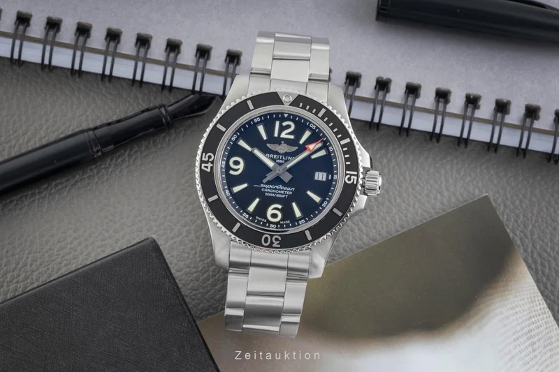 Breitling Superocean steel automatic men's watch A17366021B1A1 [2604609]