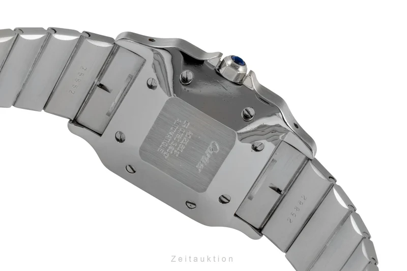 Cartier Santos steel / gold automatic men's watch 2961 [2604594]