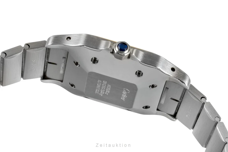 Cartier Santos steel / gold automatic men's watch 2961 [2604594]
