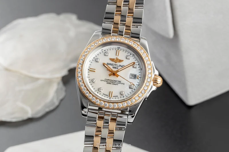 Breitling Galactic 32 steel / gold quartz men's watch C71330 [2604980]