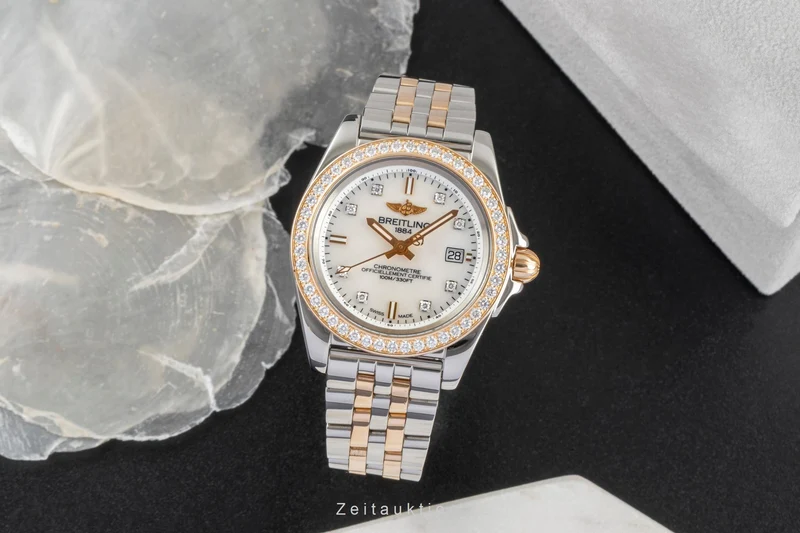Breitling Galactic 32 steel / gold quartz men's watch C71330 [2604980]