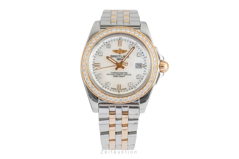 Breitling Galactic 32 steel / gold quartz men's watch C71330 [2604980]