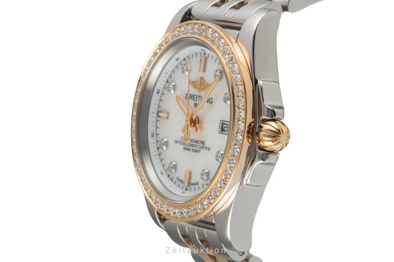Breitling Galactic 32 steel / gold quartz men's watch C71330 [2604980]