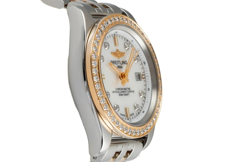 Breitling Galactic 32 steel / gold quartz men's watch C71330 [2604980]