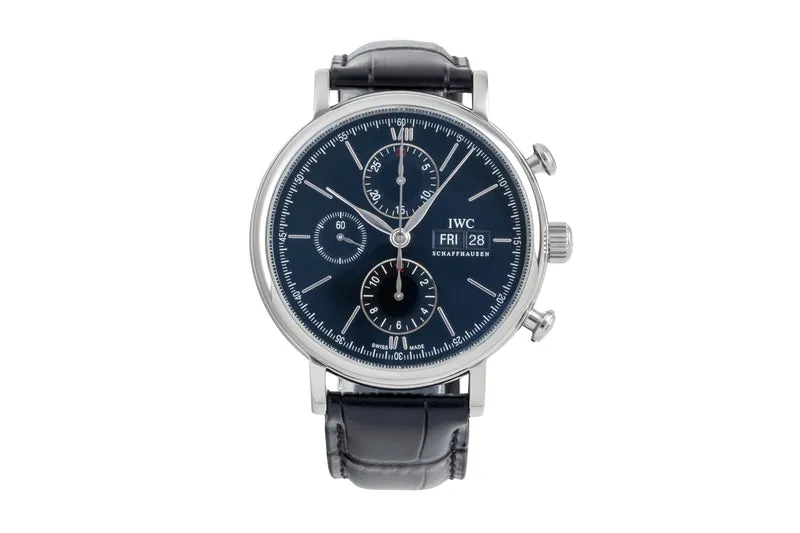 IWC Portofino steel automatic men's watch IW391008 LP: 7100EUR [2604988]