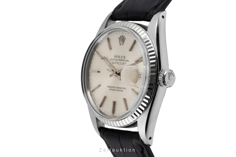 Rolex Datejust steel / white gold automatic men's watch 16014 Vintage [2604470]