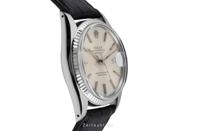 Rolex Datejust steel / white gold automatic men's watch 16014 Vintage [2604470]