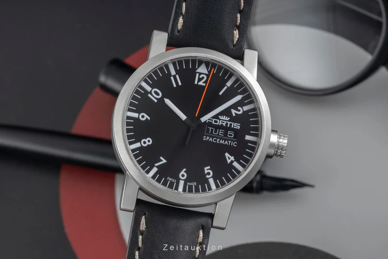 Fortis Spacematic steel automatic men's watch 623.22.158.1 623.22.11L01 [2604475]