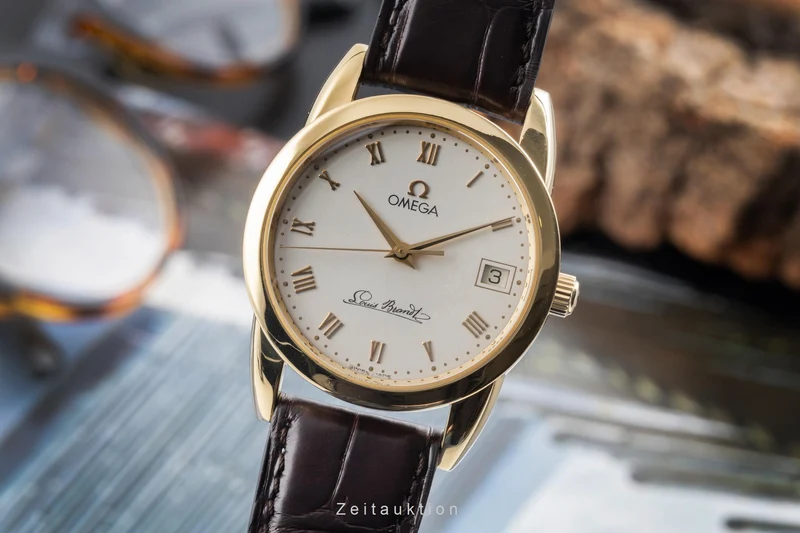 Omega Louis Brandt 18 ct gold automatic men's watch 5311.31.00 166.0300 [2603989]