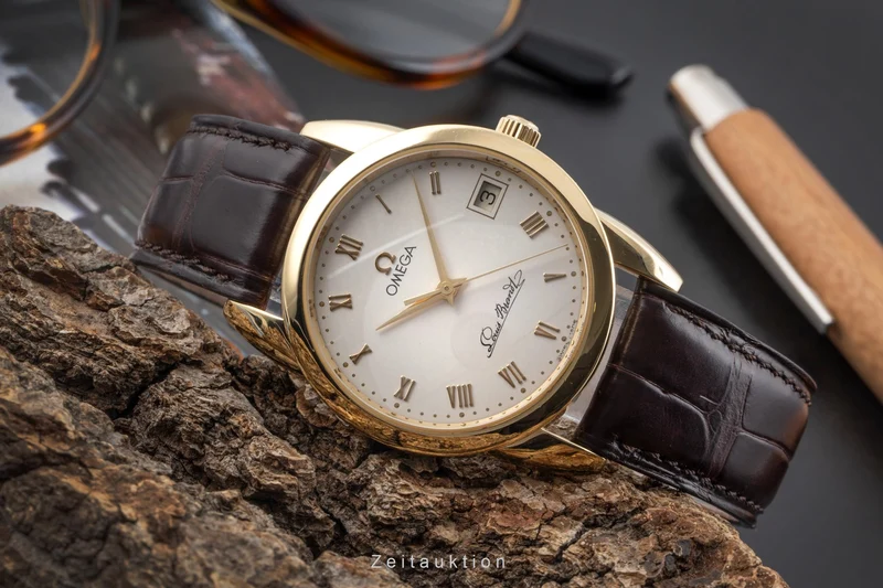 Omega Louis Brandt 18 ct gold automatic men's watch 5311.31.00 166.0300 [2603989]