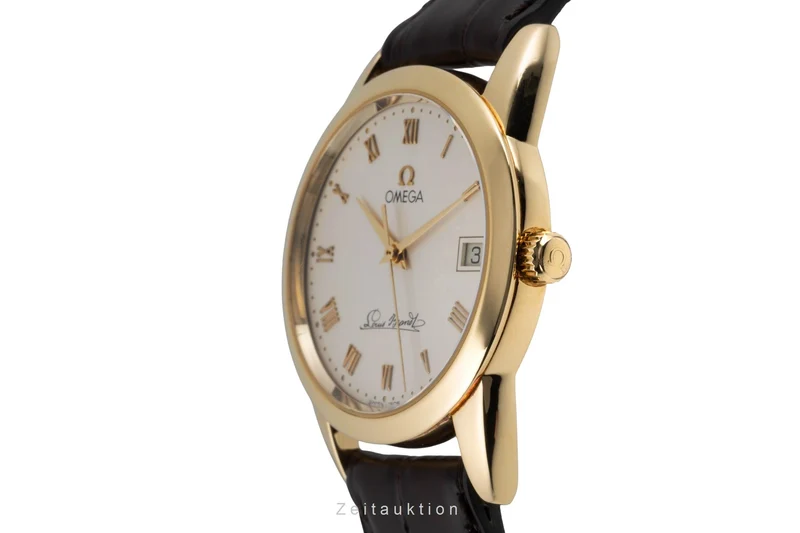 Omega Louis Brandt 18 ct gold automatic men's watch 5311.31.00 166.0300 [2603989]