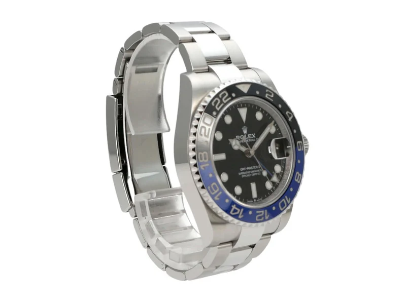 Rolex GMT-Master II Edelstahl 126710BLNR Oyster-Band