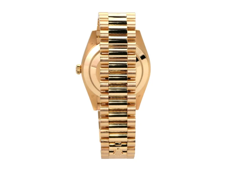 Rolex Day-Date 40 Gelbgold 228238 Silber Römisch