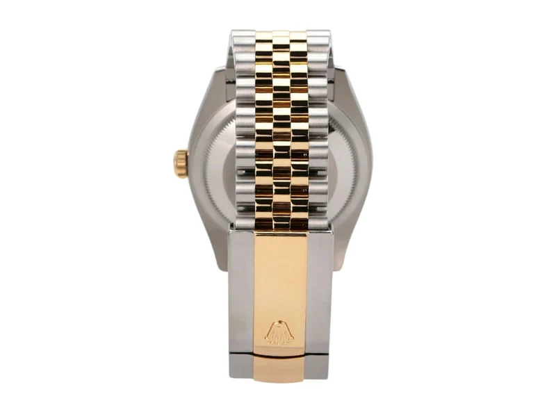 Rolex Datejust 36 Oystersteel Gelbgold 126233 Golden Riffel Jubile-Band