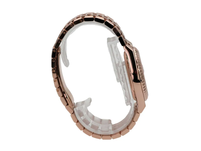 Rolex Land-Dweller 36 Everose-Gold 127235 Tiefweiß Wabe Flat Jubile-Band