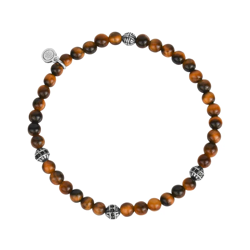 Tigerauge Enigma Perlenarmband