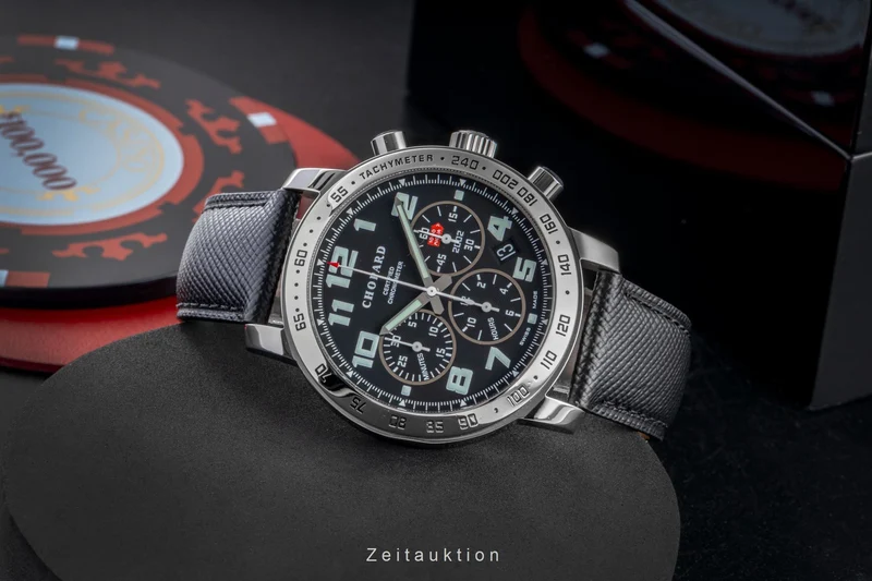 Chopard Mille Miglia chronograph steel automatic men's watch 16/8920 LP: 10300EUR [2604607]