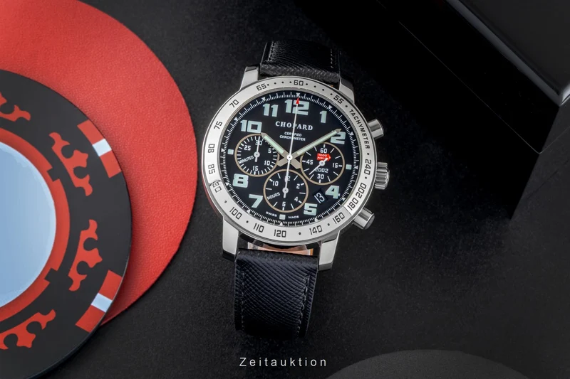 Chopard Mille Miglia chronograph steel automatic men's watch 16/8920 LP: 10300EUR [2604607]