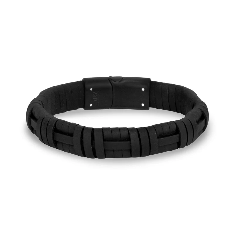 Kompliziertes geflochtenes Lederarmband