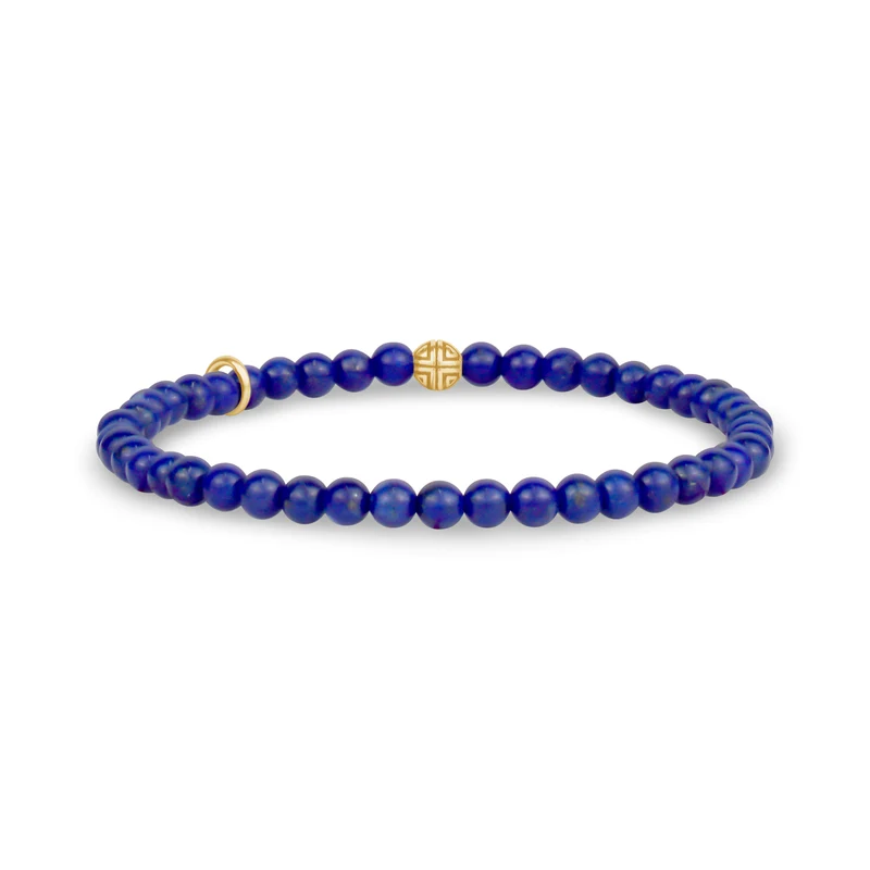 Lapislazuli Perlenarmband | 4MM