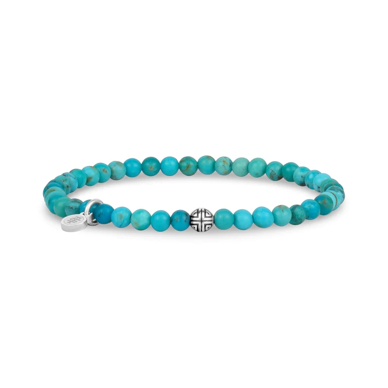 Türkis Perlenarmband | 4MM