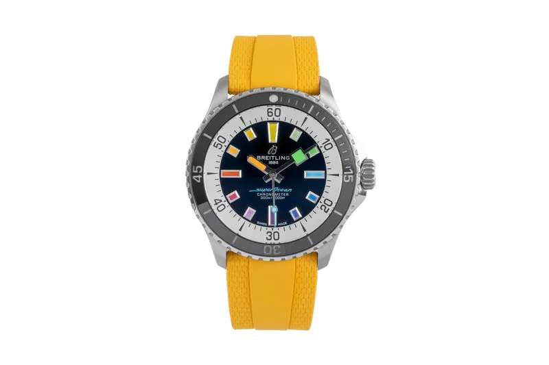 Breitling Superocean steel automatic men's watch A17375211B2S2 LP: 5550EUR [2604716]