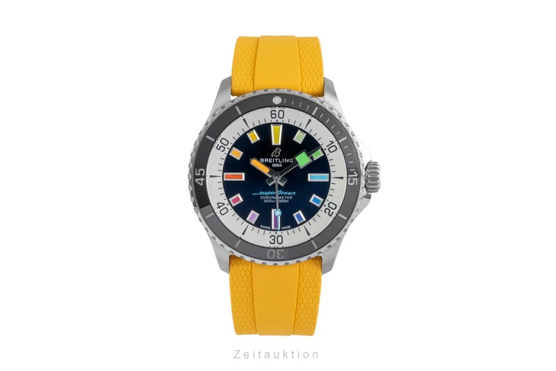 Breitling Superocean steel automatic men's watch A17375211B2S2 LP: 5550EUR [2604716]
